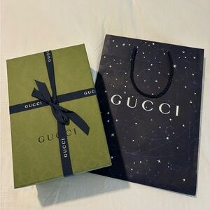 Gucci Box & Limited Edition Shopping Bag